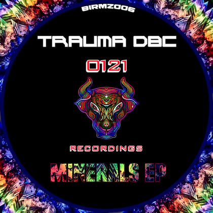 Minerals EP album by Trauma DBC & theStandard - Drum and Bass Cover Art