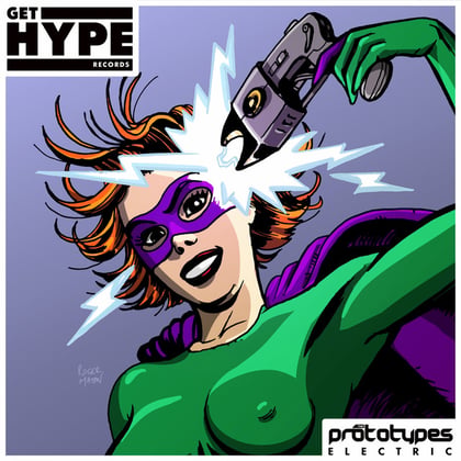 Electric album by The Prototypes - Drum and Bass Cover Art