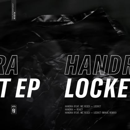 Locket album by Handra, Mikal & MC Resc - Drum and Bass Cover Art