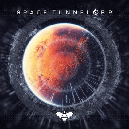 Space Tunnel album by NickBee - Drum and Bass Cover Art