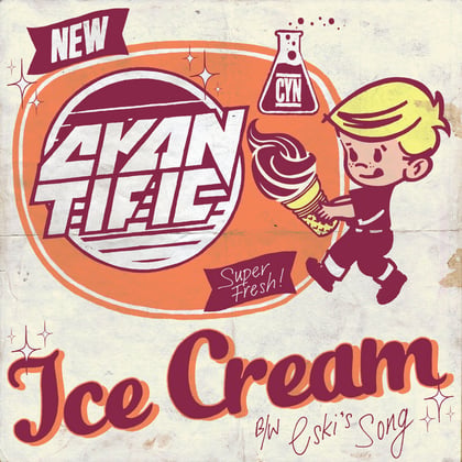 Ice Cream album by Cyantific - Drum and Bass Cover Art