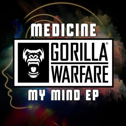 My Mind EP album by Medicine - Drum and Bass Cover Art
