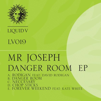 Danger Room EP album by Mr Joseph - Drum and Bass Cover Art