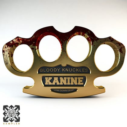 Bloody Knuckles album by Kanine - Drum and Bass Cover Art