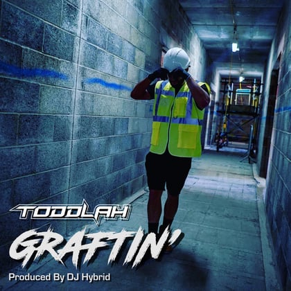 Graftin' album by Toddlah - Drum and Bass Cover Art