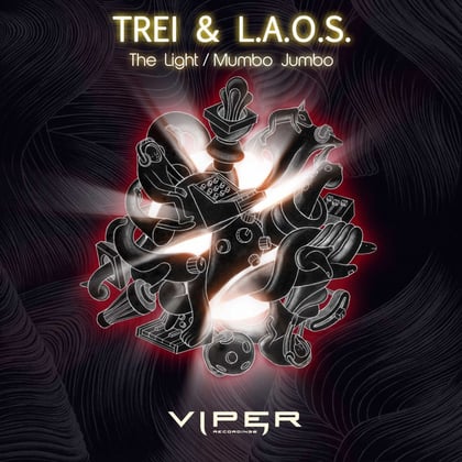 The Light album by TREi & Jungle Fever - Drum and Bass Cover Art