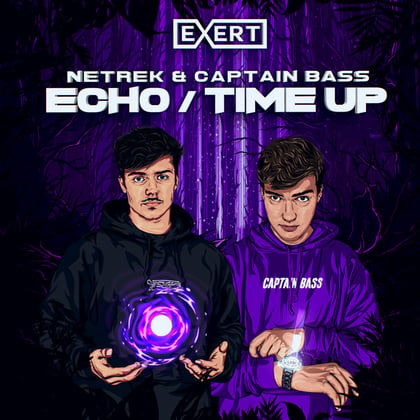 Echo album by Netrek & Captain Bass - Drum and Bass Cover Art
