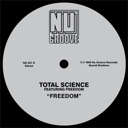 Freedom album by Total Science - Drum and Bass Cover Art