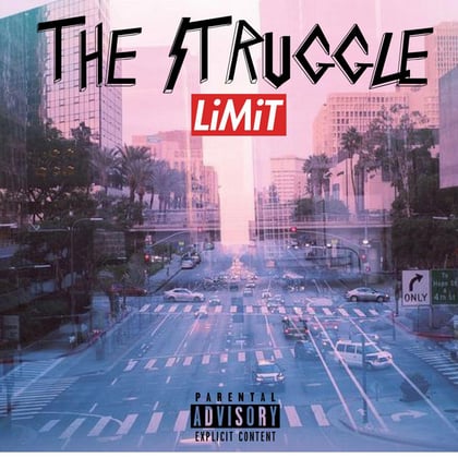 The Struggle album by Limit - Drum and Bass Cover Art