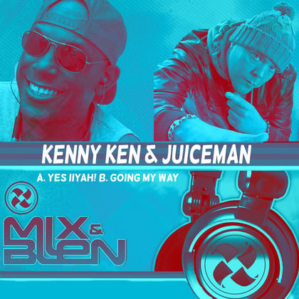 Mix & Blen Presents Selection album by Kenny Ken - Drum and Bass Cover Art