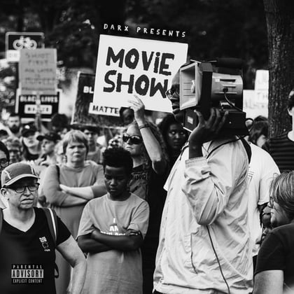 Movie Show album by Vibe Chemistry, Mr Traumatik, Devilman & Badness - Drum and Bass Cover Art