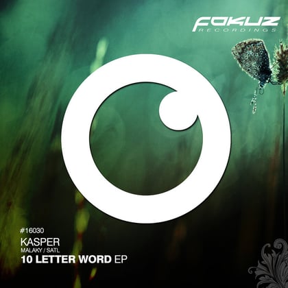10 Letter Word EP album by Anthony Kasper - Drum and Bass Cover Art