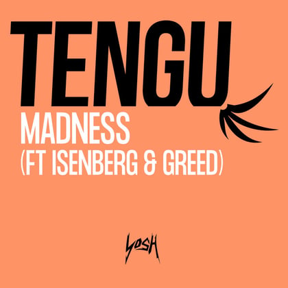 Madness album by Tengu - Drum and Bass Cover Art