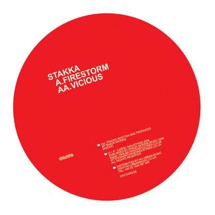 Firestrom album by Stakka - Drum and Bass Cover Art