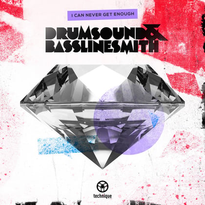 I Can Never Get Enough album by Drumsound & Bassline Smith - Drum and Bass Cover Art