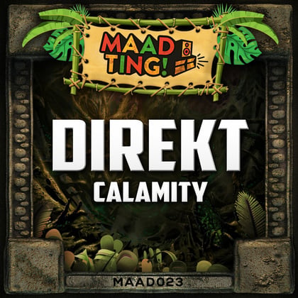Calamity album by DJ Direkt - Drum and Bass Cover Art
