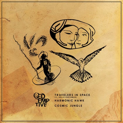 Travelers in Space album by Redemptive - Drum and Bass Cover Art