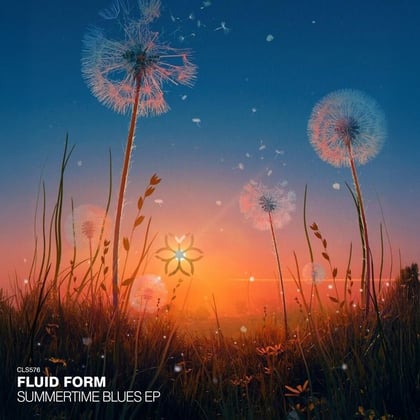 Summertime Blues EP album by Fluid Form - Drum and Bass Cover Art