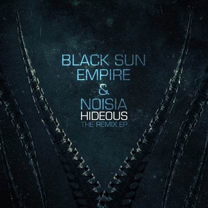 Hideous (Remixes) album by Prolix, Black Sun Empire & Noisia - Drum and Bass Cover Art