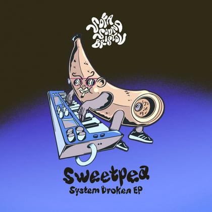 System Broken album by Sweetpea - Drum and Bass Cover Art