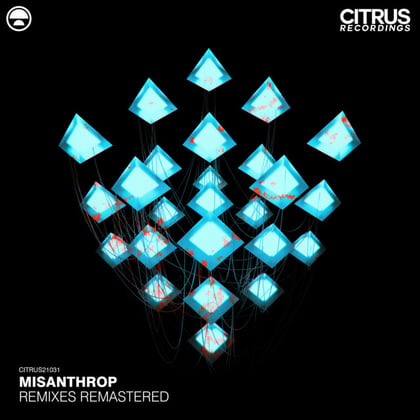 Misanthrop - Remixes Remastered album by Misanthrop - Drum and Bass Cover Art