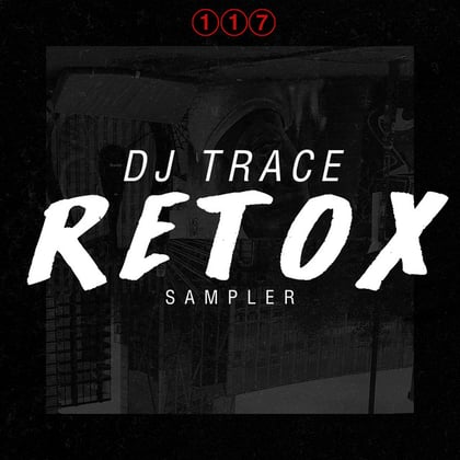 Retox LP Sampler album by DJ Trace - Drum and Bass Cover Art