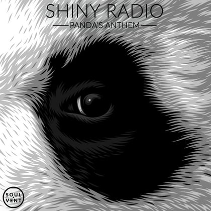 Panda's Anthem album by Shiny Radio - Drum and Bass Cover Art