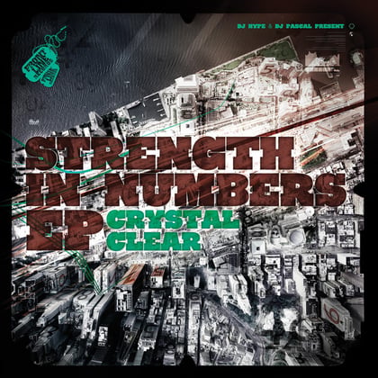 Strength In Numbers album by Crystal Clear - Drum and Bass Cover Art