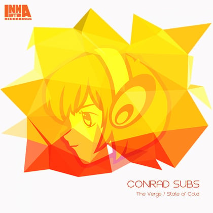 The Verge / State of Cold album by Conrad Subs - Drum and Bass Cover Art