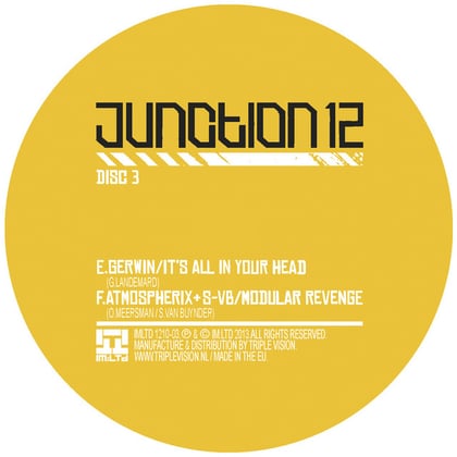 Junction 12 Sampler 3 album by Atmospherix, SVB & Gerwin - Drum and Bass Cover Art