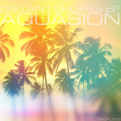 Distant Shores EP album by Aquasion - Drum and Bass Cover Art