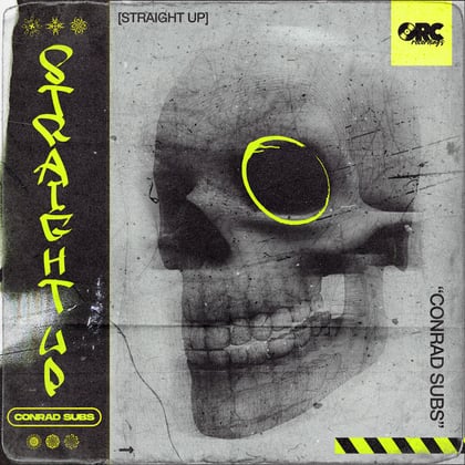 Straight Up album by Conrad Subs - Drum and Bass Cover Art