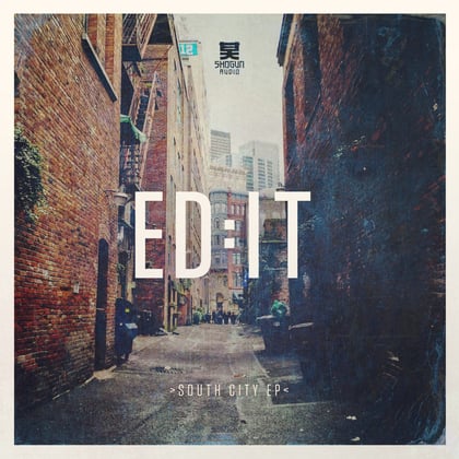 South City album by Ed:it - Drum and Bass Cover Art