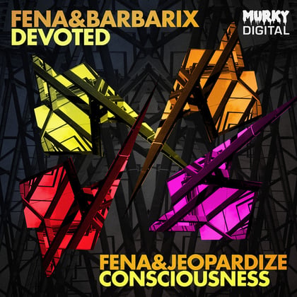 Devoted/Consciousness album by Jeopardize - Drum and Bass Cover Art