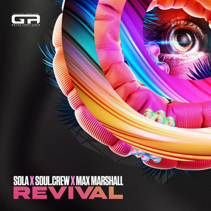 Revival album by Sola, Soul.Crew & Max Marshall - Drum and Bass Cover Art