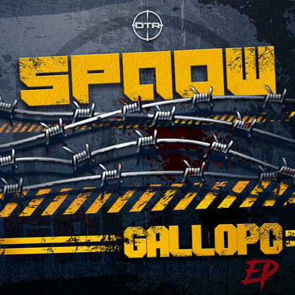 Gallopo album by Spaow - Drum and Bass Cover Art