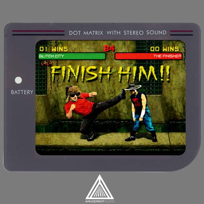 The Finisher album by Glitch City - Drum and Bass Cover Art
