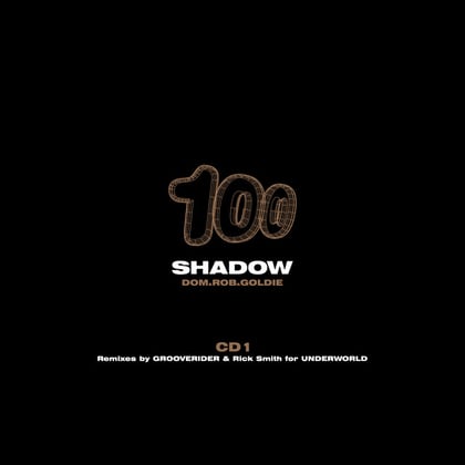 The Shadow (Process Mix Edit) / The Shadow (Grooverider Jeep Mix Edit) / The Shadow / The Shadow (Bing Here Mix) / The Shadow (Grooverider Jeep Mix) album by Goldie - Drum and Bass Cover Art