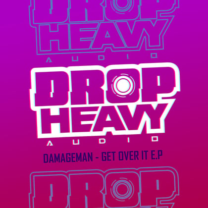 Get Over It album by Damageman - Drum and Bass Cover Art
