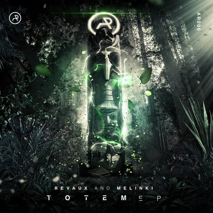 Totem EP album by Revaux & Melinki - Drum and Bass Cover Art