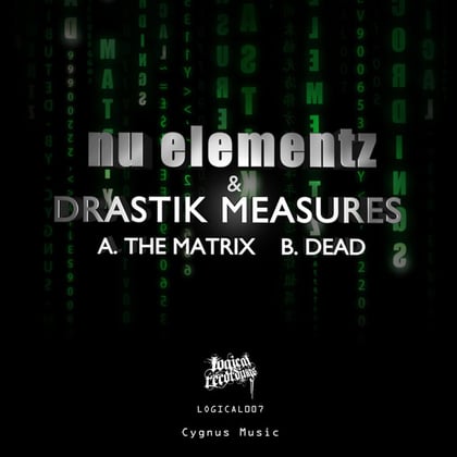 The Matrix / Dead album by Nu Elementz - Drum and Bass Cover Art