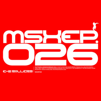 Outtakes & Missing Breaks Vol 2 album by E-Z Rollers - Drum and Bass Cover Art