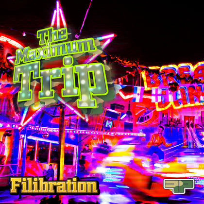 The Maximum Trip album by Filibration - Drum and Bass Cover Art