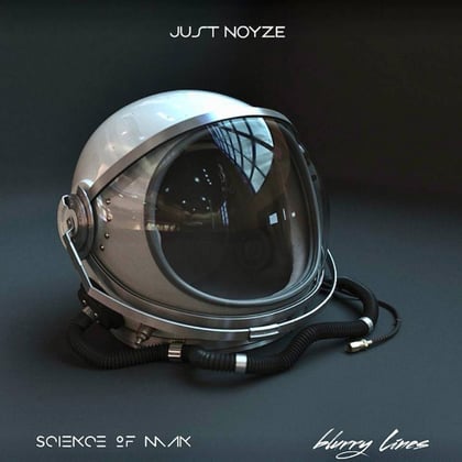 Blurry lines album by Science of Man - Drum and Bass Cover Art