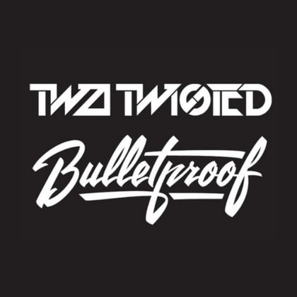 Bulletproof album by Two Twisted - Drum and Bass Cover Art