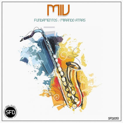 Fundamentos / Mirando Atras album by Miv - Drum and Bass Cover Art