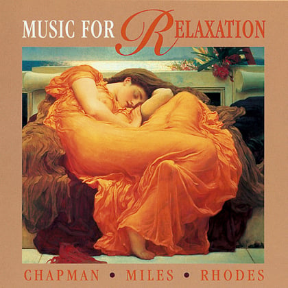 Music for Relaxation album by Anthony Miles - Drum and Bass Cover Art