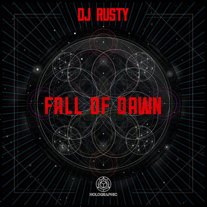 Fall of Dawn album by DJ Rusty - Drum and Bass Cover Art
