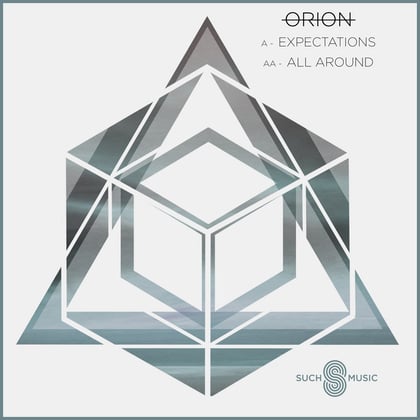 Expectations album by Kaiza, Hiraeth & Orion - Drum and Bass Cover Art