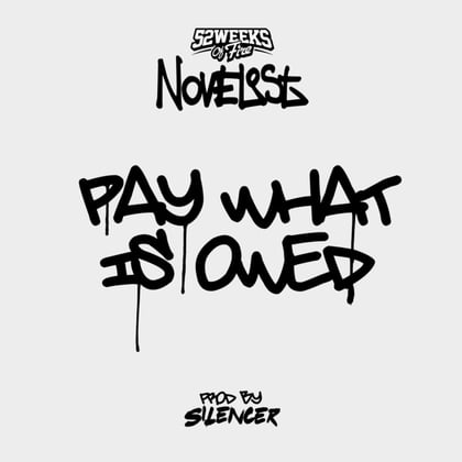 Pay What Is Owed album by P Money & Novelist - Drum and Bass Cover Art